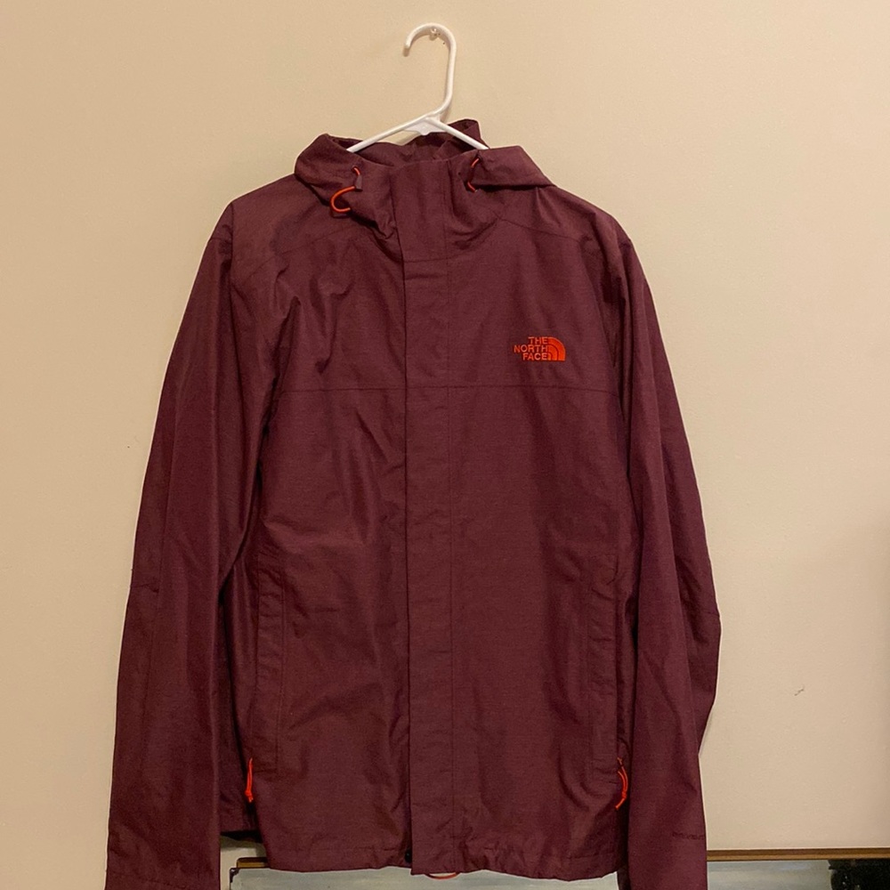 Men's the north face adjustable heavy raincoat